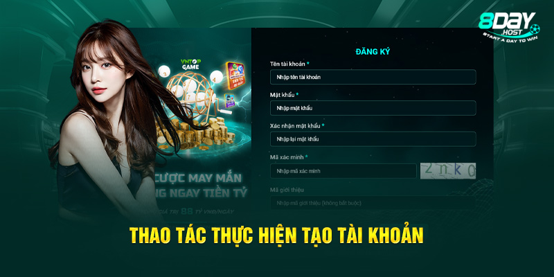 Khám phá các bước đăng ký 8DAY an toàn và nhanh chóng